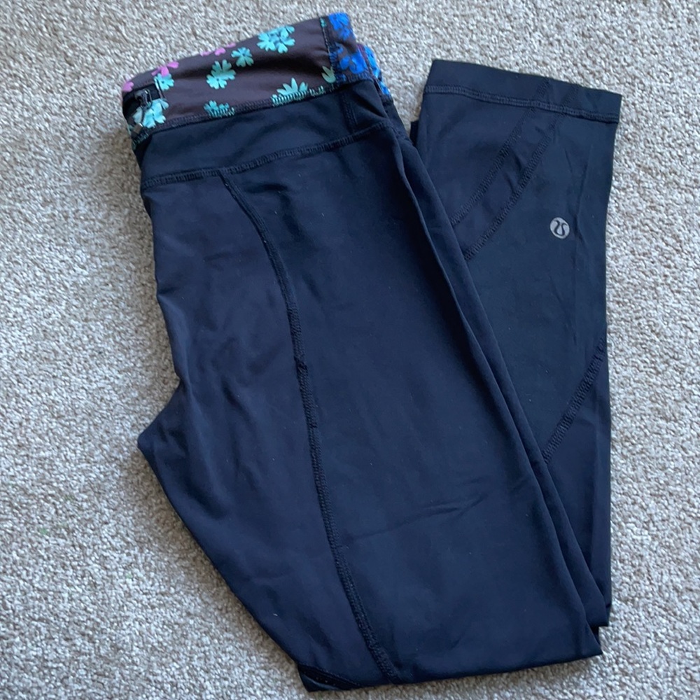 Lulu lemon cropped pants